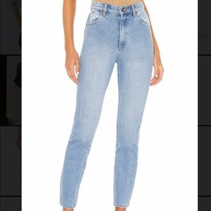 ROLLA’S High Waisted Dusters Slim Straight Jeans